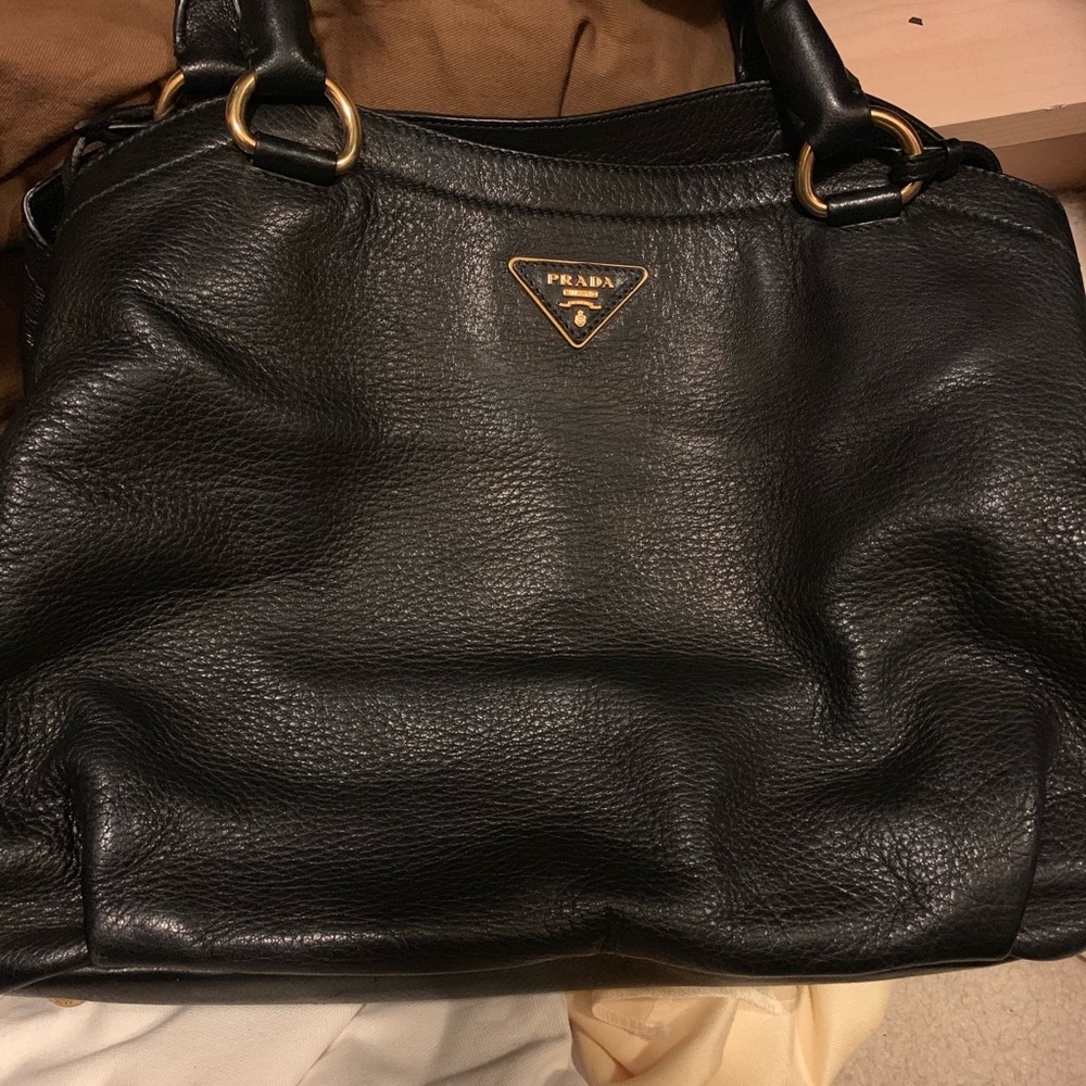 Black Prada Leather bag